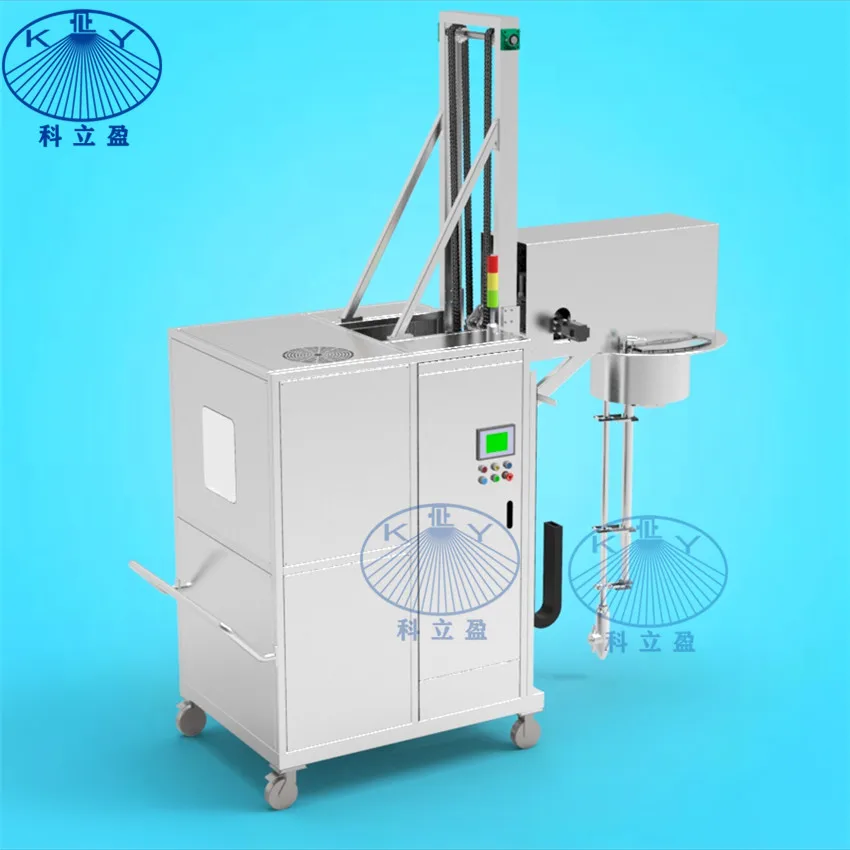 Automated tank and reactor cleaning equipment, mobile tank cleaning system