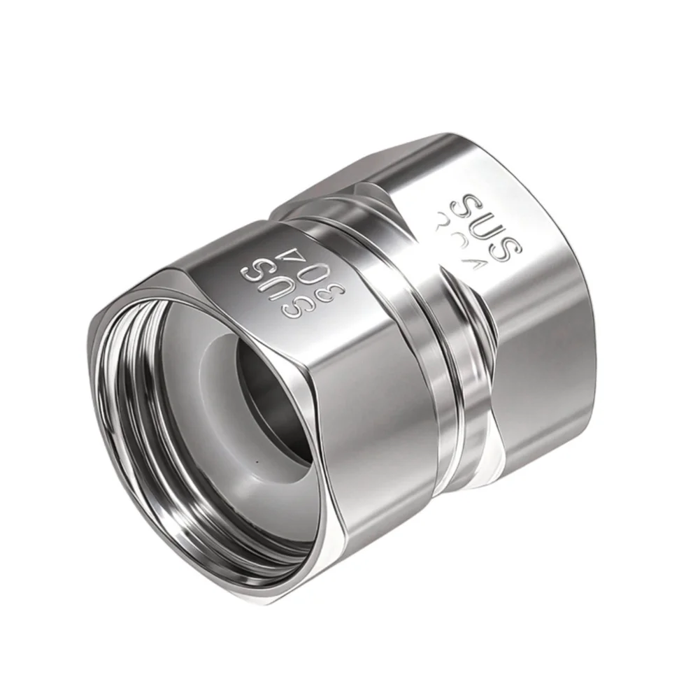304 SS Internal Thread Swivel Connector with Dual 360-Degree Rotation and G1/2 Male Thread Standard for Efficient Plumbing Work
