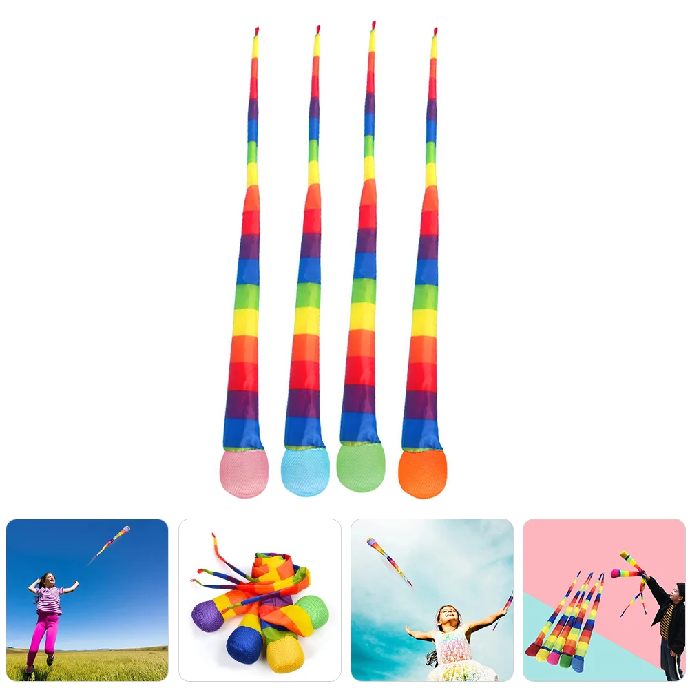 4 Pcs Boy Children's Ball Toddler Kids Toys Toss Game Bean Bag Silk Floss Beanbag