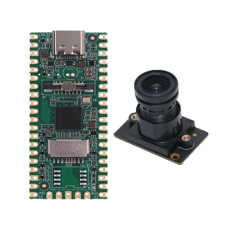 Placa de desarrollo AEF4-RISC-V Milk-V Duo + cámara de 2MP GC2083 de doble núcleo CV1800B compatible con Linux para entusiastas del Iot, jugadores DIY, fácil de usar