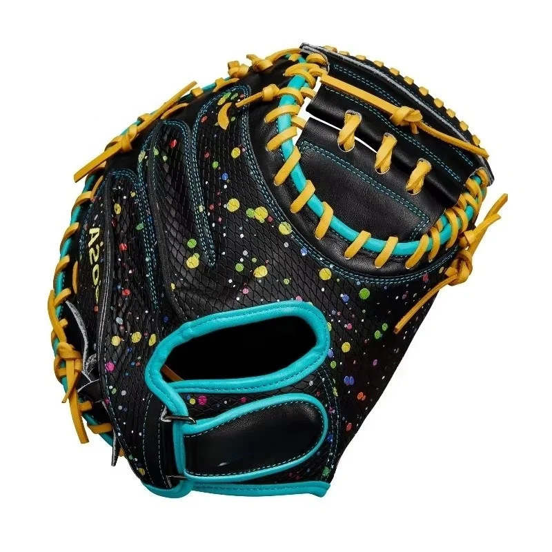 LJ Sports custom G-042 leather durable professional baseball glove for first basemen, adult right-hand infielders