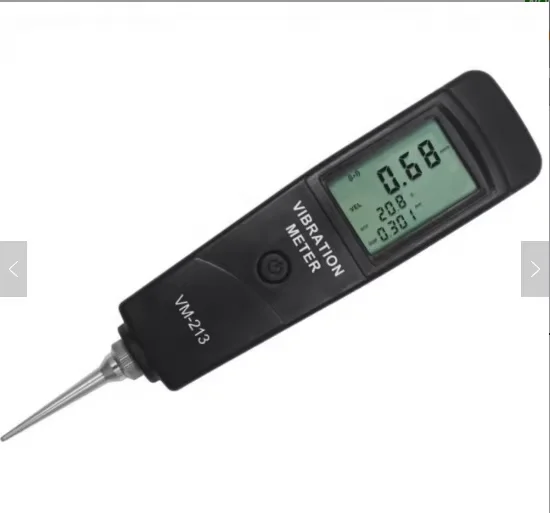 VM-213 ISO 2954 Piezoelectric Transducer Pen Type vibrometer Vibration Meter Portable vibration tester