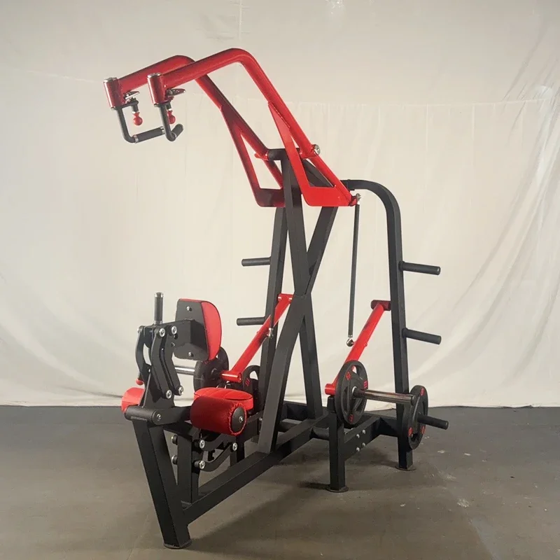 Commercial Strength Training Equipment Plate Loaded Super High Pull Down Machine for Back Exercise