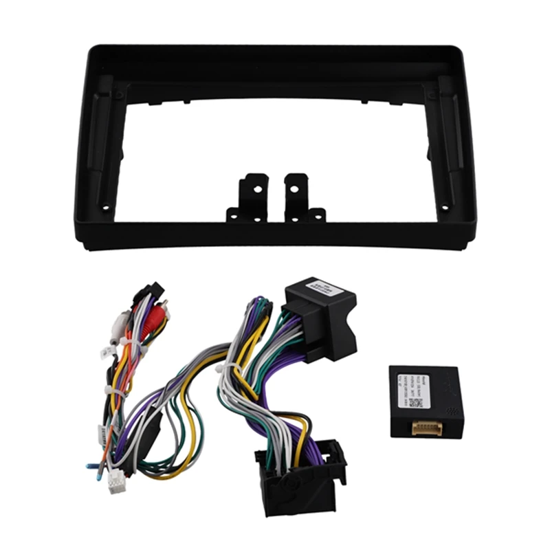 9 Inch Car Frame Fascia Adapter For Peugeot 407 2004-2009 2DIN GPS Stereo Android Radio Dash Fitting Panel Kit