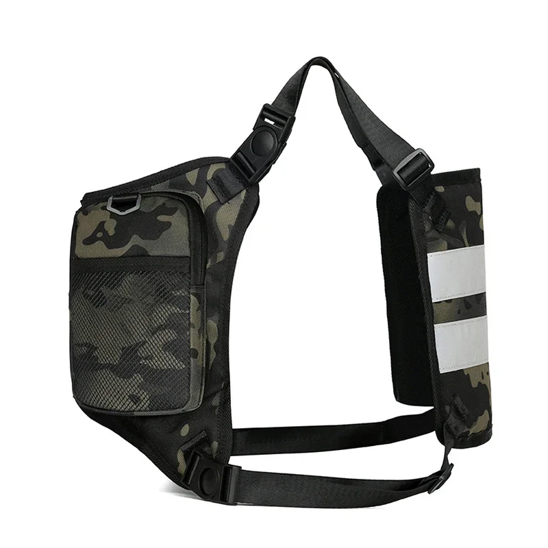 Hip Hop Streetwear Chest Bags For Men 2024 New Arrivals Functional Tactical Chest Rig Bag Male Unisex Chest Vest Pack Waist Pack