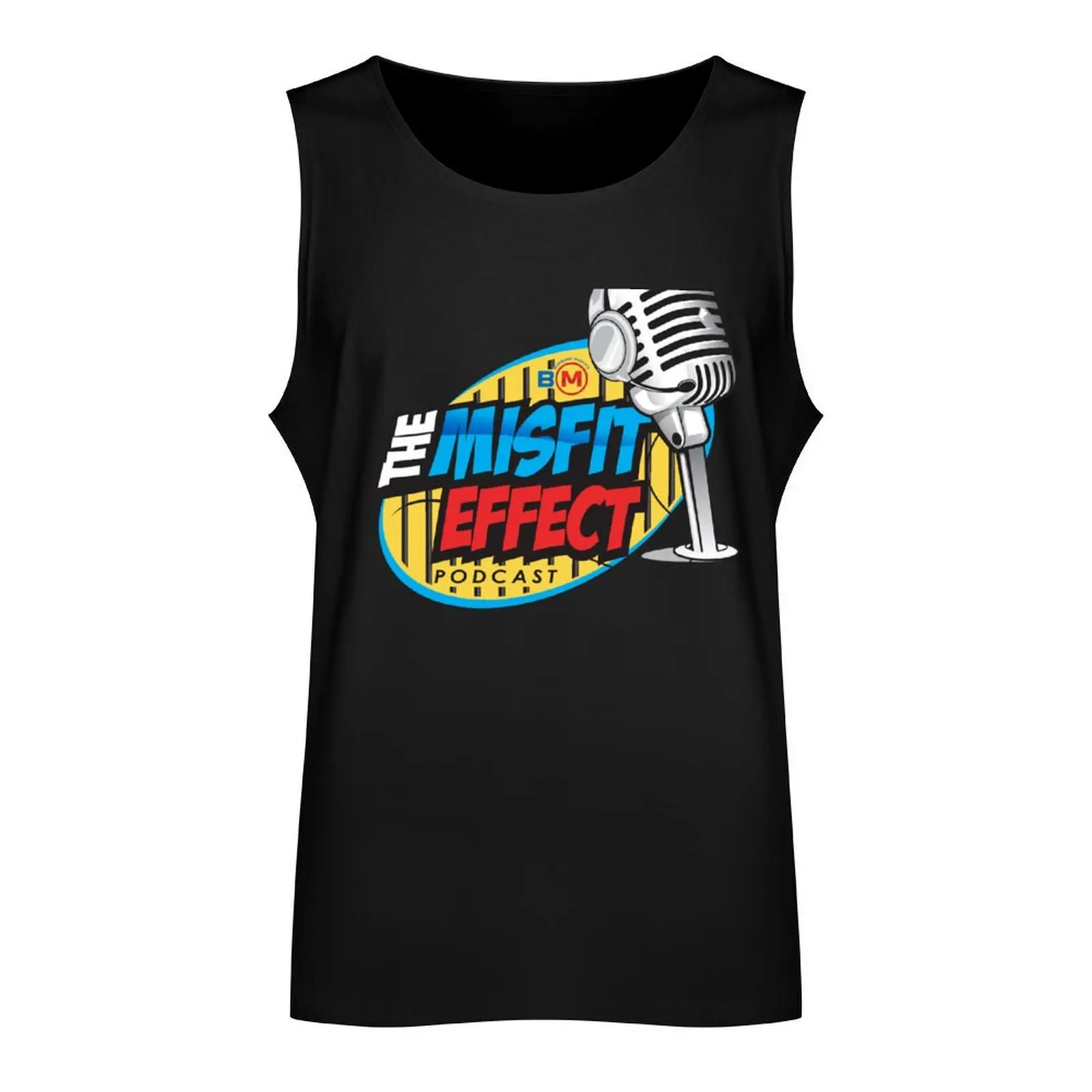 Misfit Effect logo Tank Top T-shirt for fitness training weight vest sleeveless jackets sleeveless man shirts