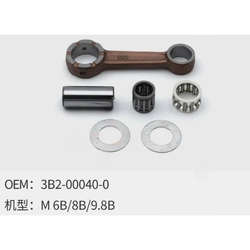 

1set CONNECTING ROD & Bearing Kit 3B2-00040-0 for Tohatsu Outboard M6B/8B/9.8B