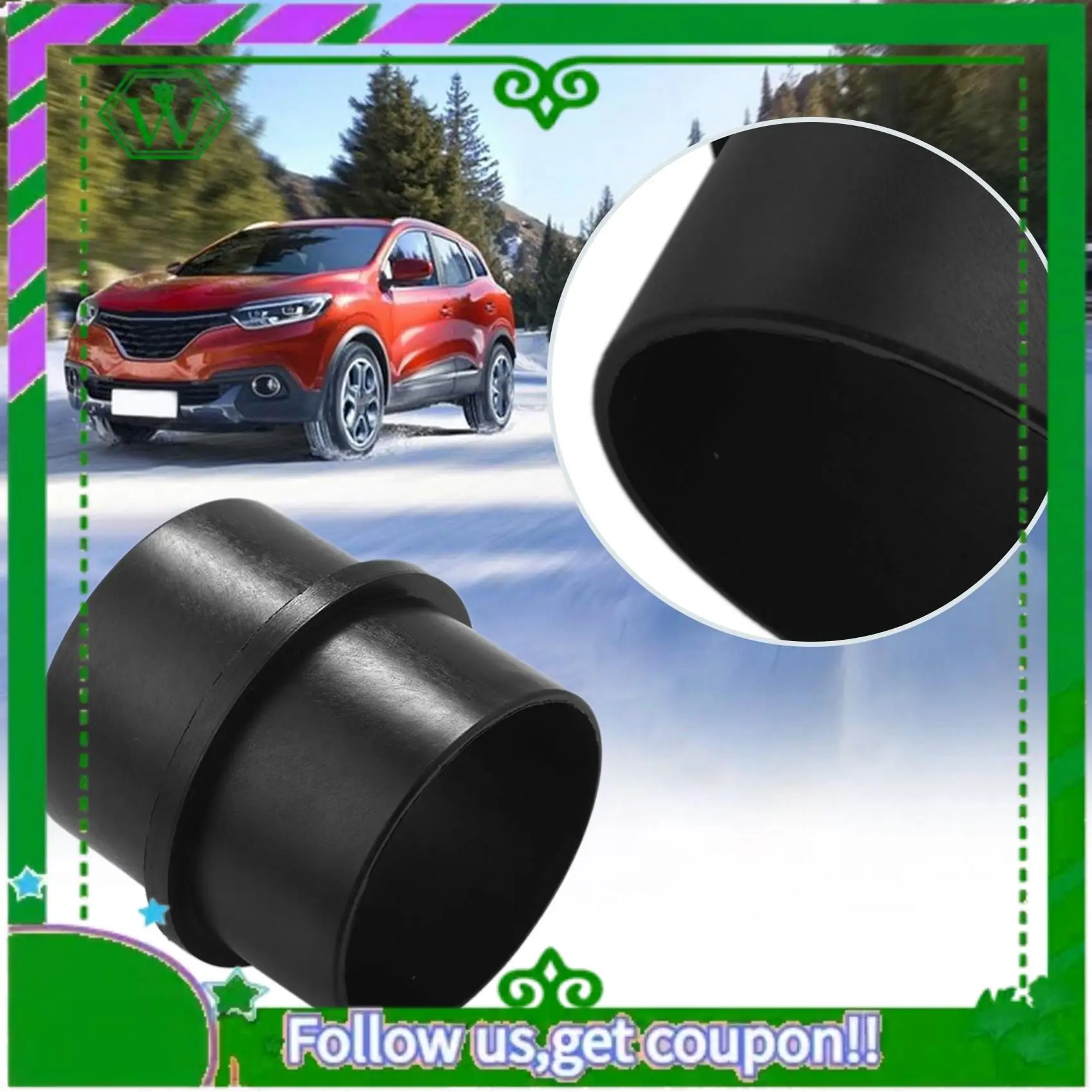 

AC34-2X Car Heater Duct Joiner Pipe Air Parking Heater Hose Line Connector For Webasto Eberspacher(Long 79Mm)