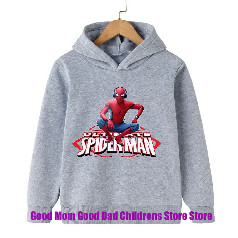 Marvel, Spider Man, Avengers, anime, parent-child hoodies, hoodies, Easter, Mother's Day gifts, casual, comfortable, trendy