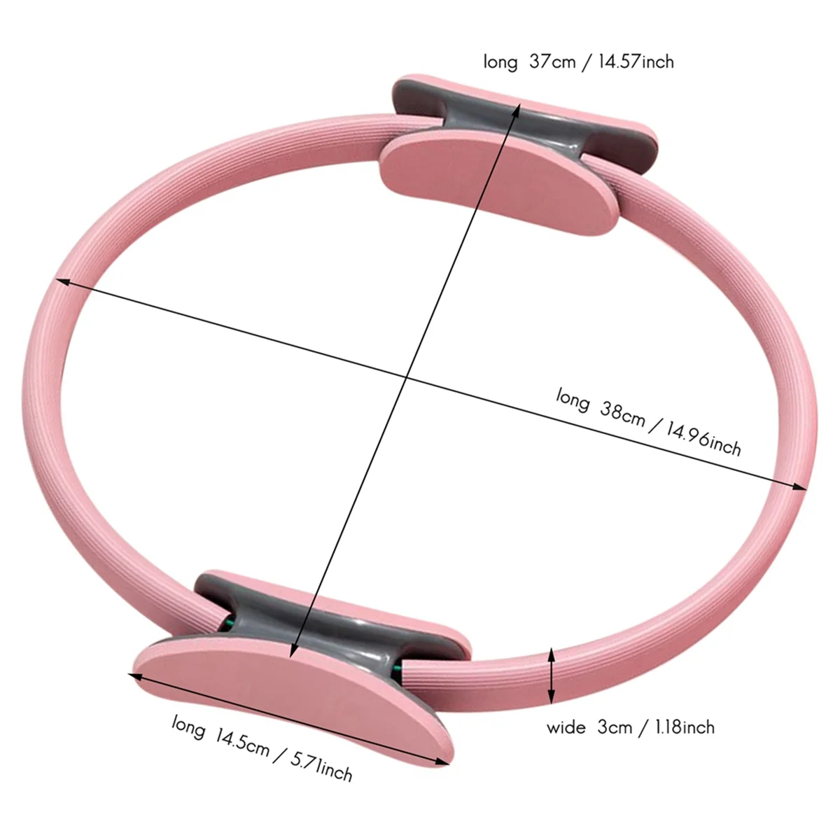 Pilates Ring Pilates Magic Fitness Circle for Thigh Abdominal and Leg Resistance Training Fitness Yoga