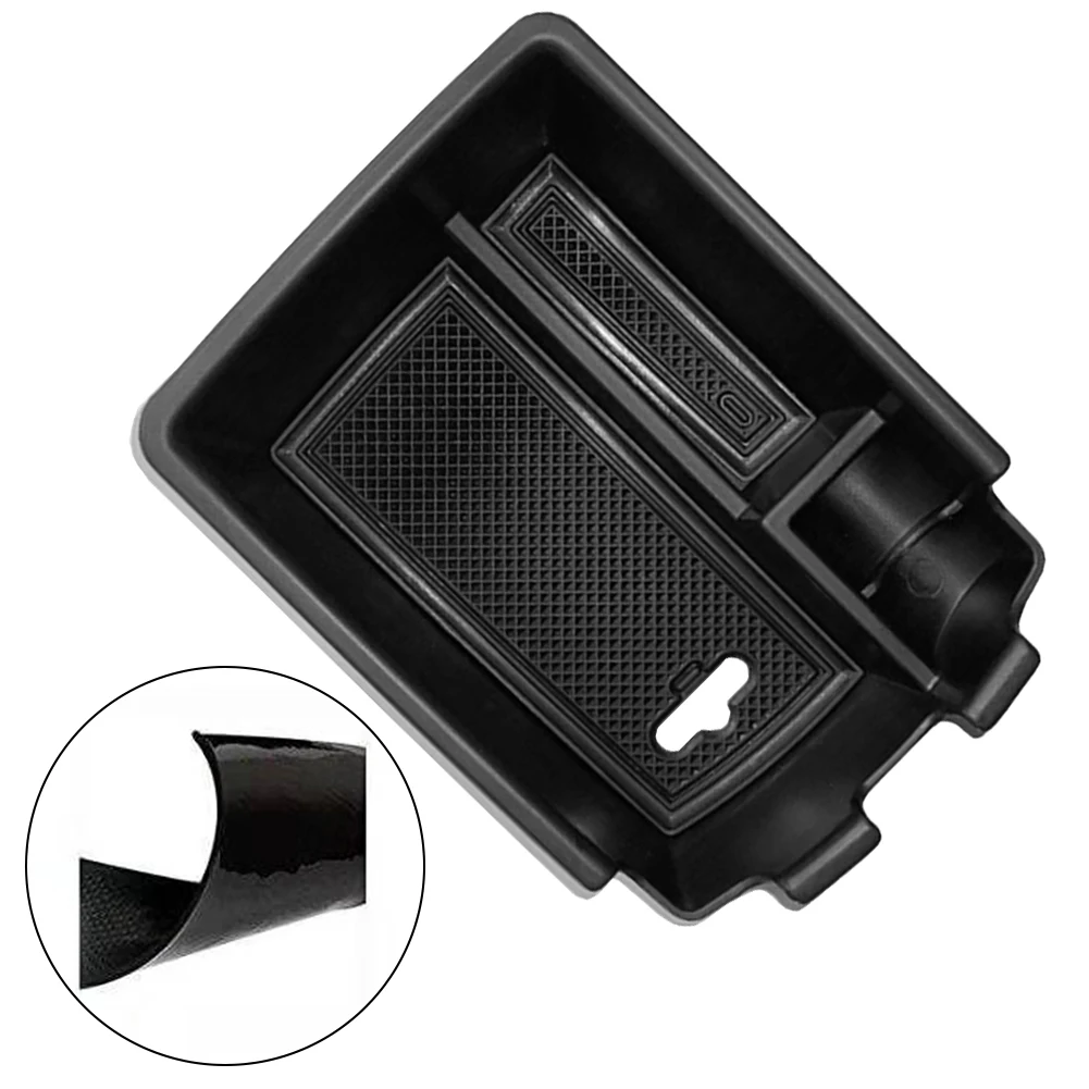 

Glove Compartment Organizer ABS Armrest Storage Box Convenient Maintenance Easy To Clean Effective Organization Noise Prevention