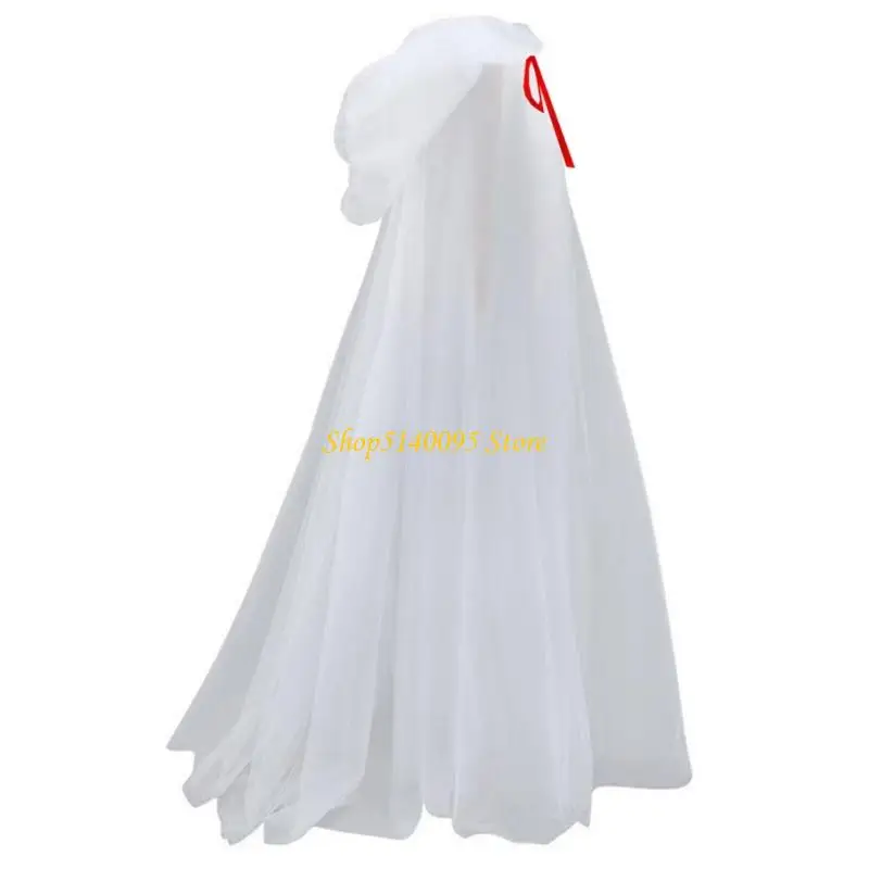 DXAE Stylish Sheer Witch for Halloween Costume Parties Themed Event Role Play Dressing Up Accessory