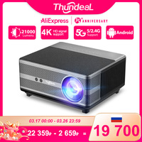 ThundeaL Full HD 1080P Projector TD98 WiFi LED 2K 4K Video Movie Beam TD98W Android Projector PK DLP Home Theater Cinema Beamer