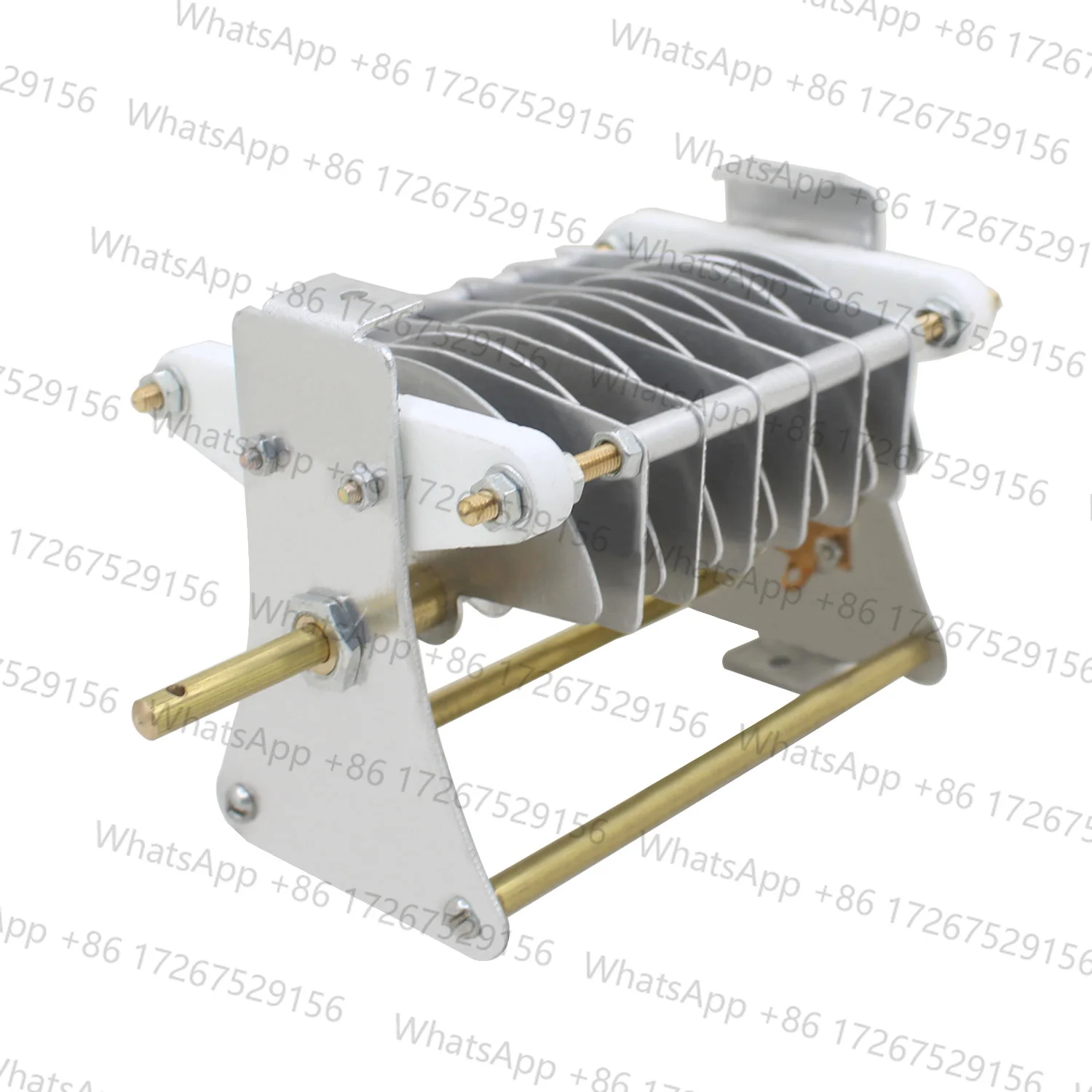 1PC 1.5KW 40P Air capacitor Air Dielectric Variable Capacitor Electrical High current control module high frequency accessories