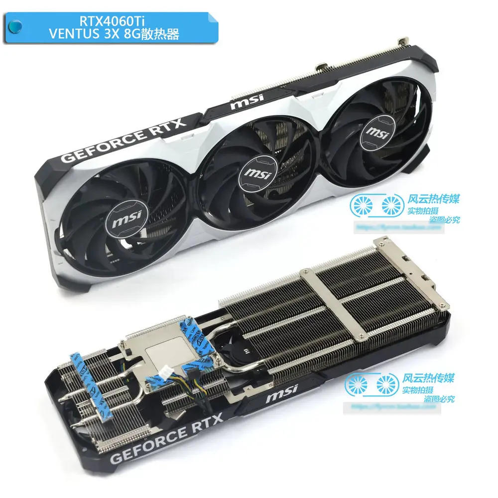 New Original Cooler Radiator for MSI RTX4060 RTX4060Ti SUPER VENTUS 3X 8G 16G Graphics Video Card