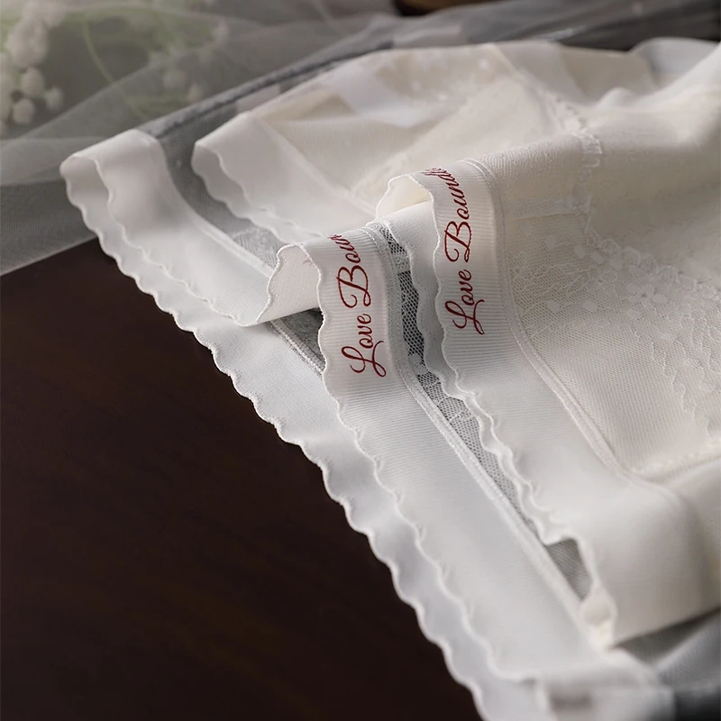 Slip en coton pour femmes, ensemble de culottes Sexy à la mode, sous-vêtements en dentelle, Lingerie pour dames, sous-vêtements Micro triangulaires, intimes sans couture