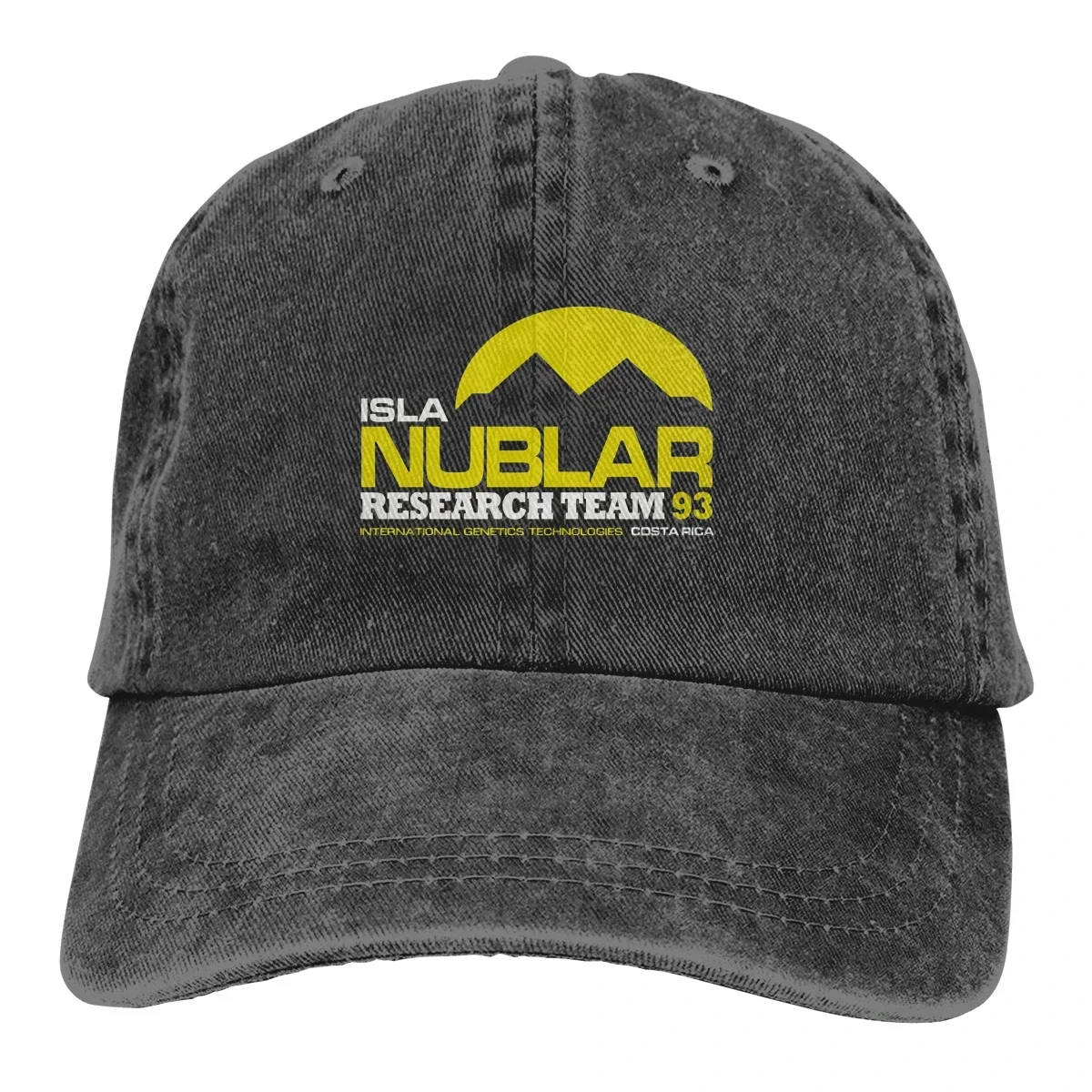 ISLA NUBLAR RESEARCH FACILITY Baseball Cap Snapback Jurassic Park Caps Adjustable Fashion Duck Tongue Hat