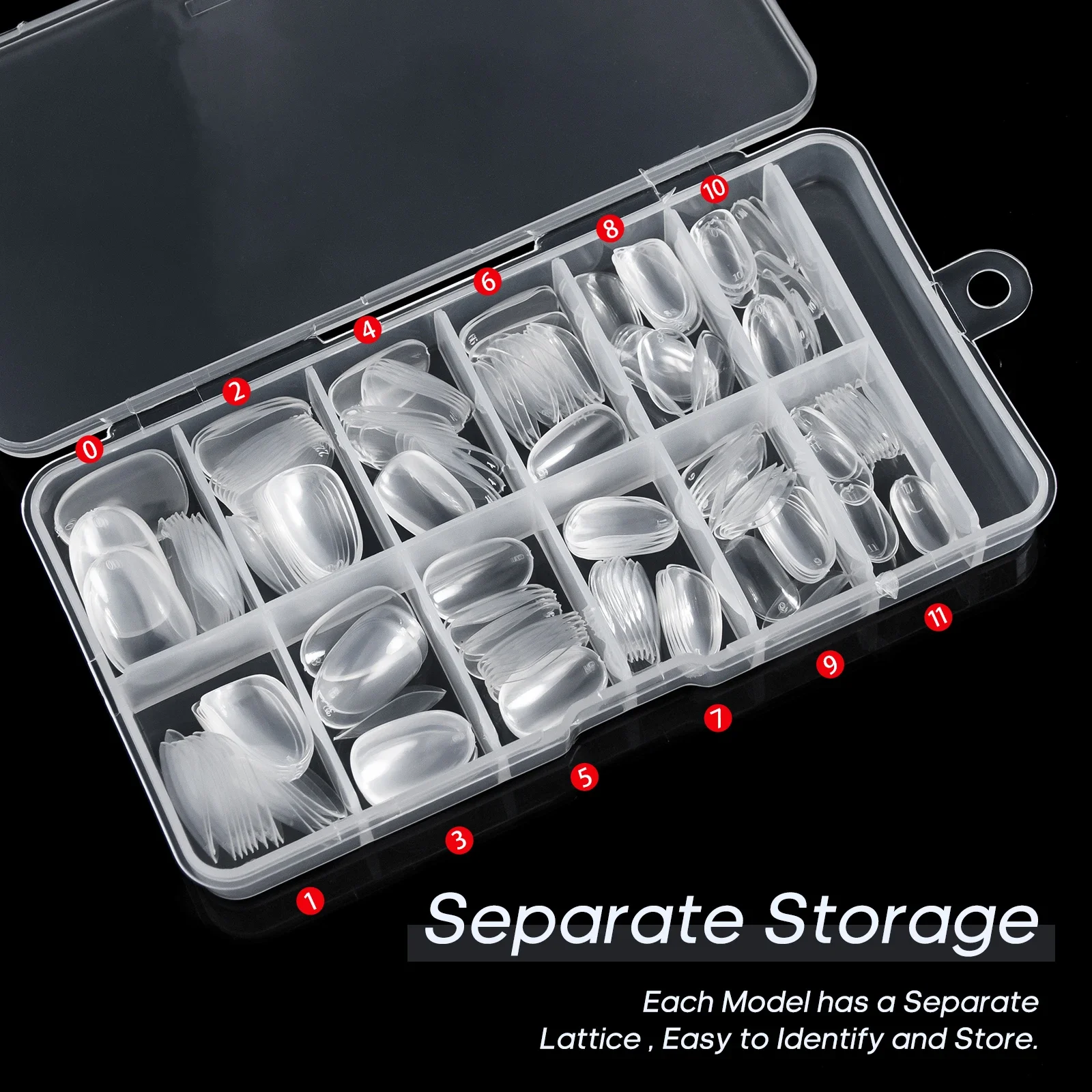 짧은 타원형 인조 손톱 팁-240개 짧은 소프트 젤 풀 커버 아몬드 모양 손톱 팁 라운드 소프트 젤 손톱 팁