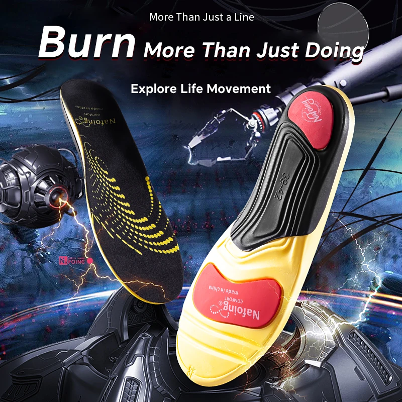 النعال العظام للأقدام الرياضة نعل ممتص للصدمات للأحذية قوس دعم التهاب اللفافة الأخمصية قوالب منصات للرجال والنساء