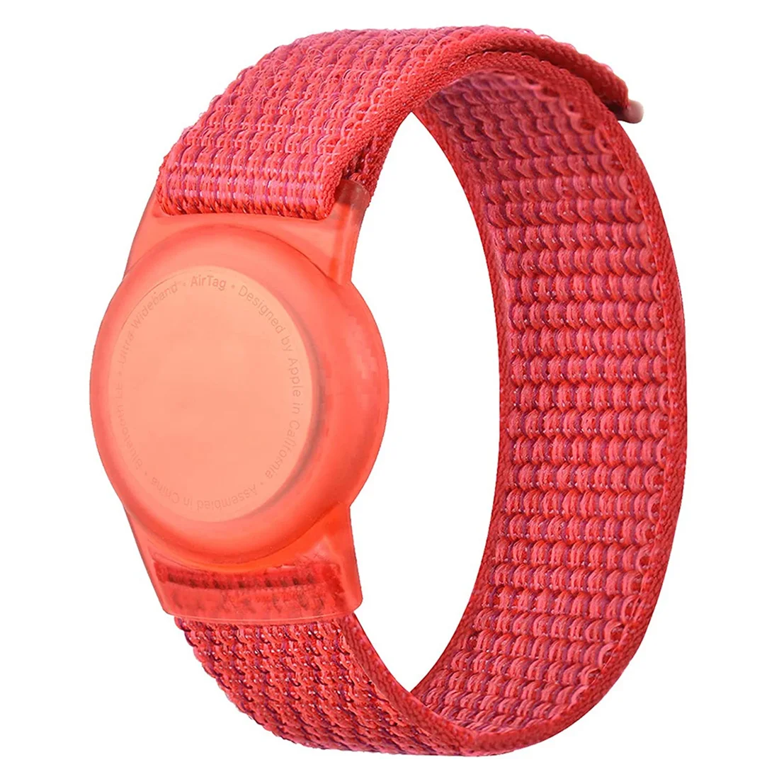 Nueva pulsera para niños Compatible con Apple AirTag, funda protectora para soporte de rastreador GPS Air Tag con pulsera de nailon C