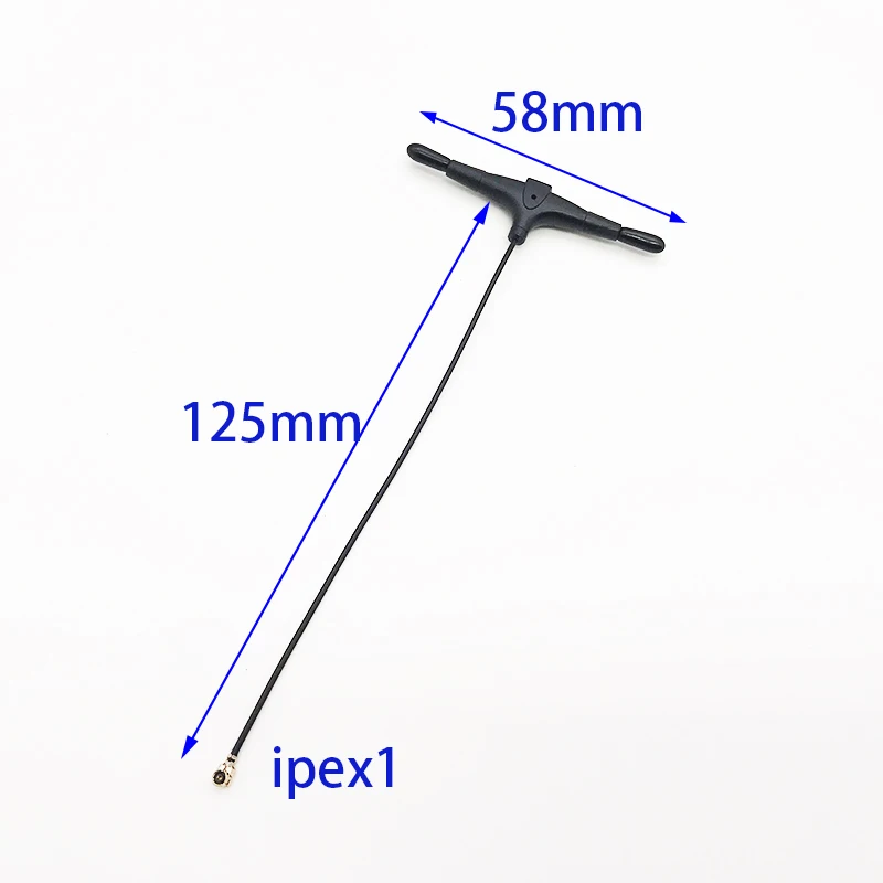 Mini 2.4G T-Type Antenna IPEX1 for RC FPV Drone Freestyle TBS CRSF Nano RX Tacer ELRS EP1 Radio Receiver Long Range DIY Parts