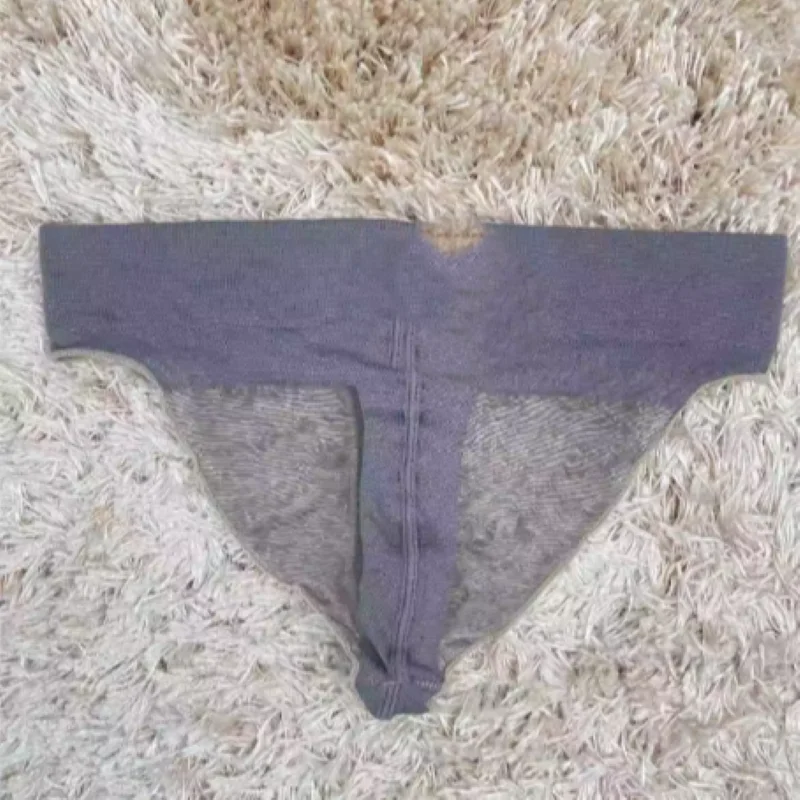 

Men's Sexy Ultra-Thin Sheer Thong Sexy Sheath Stockings T-back Panties Soft Elastic Intimates G-string Erotic Fetish Panties
