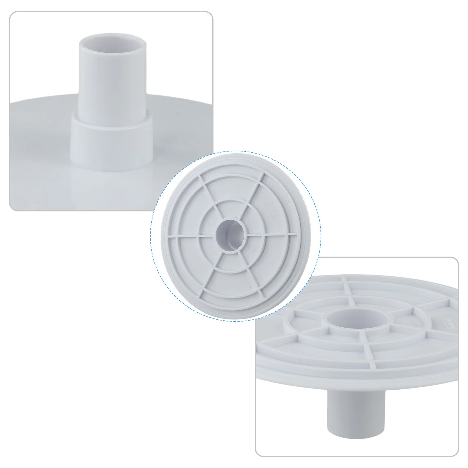 Skimmer Vacuum Elbow Plate Compatible with For HydroTools 8929 and For Swimline Thru Wall Skimmers 8939 8939G 8939A 8940 8940G