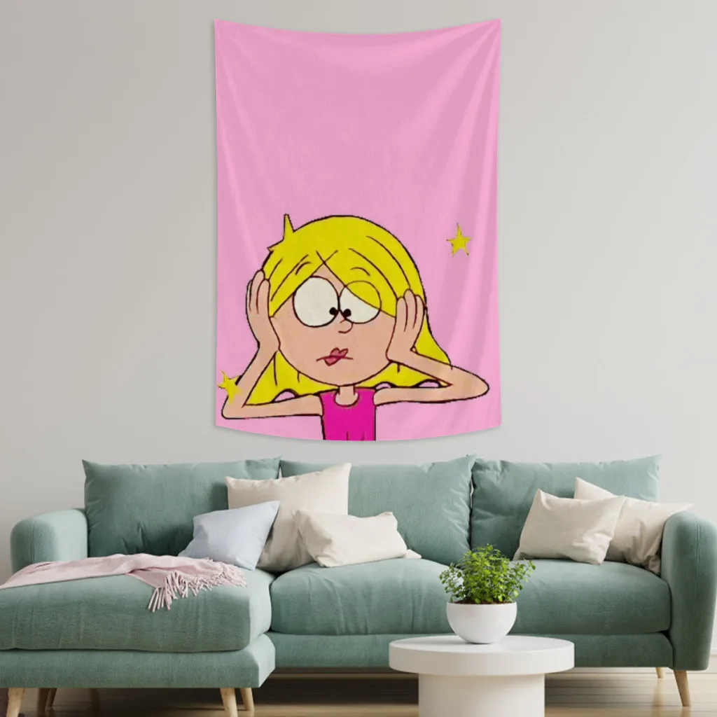 Lizzie Mcguire Fabric Tapestry    for Wall Bedroom Room Decorating Items