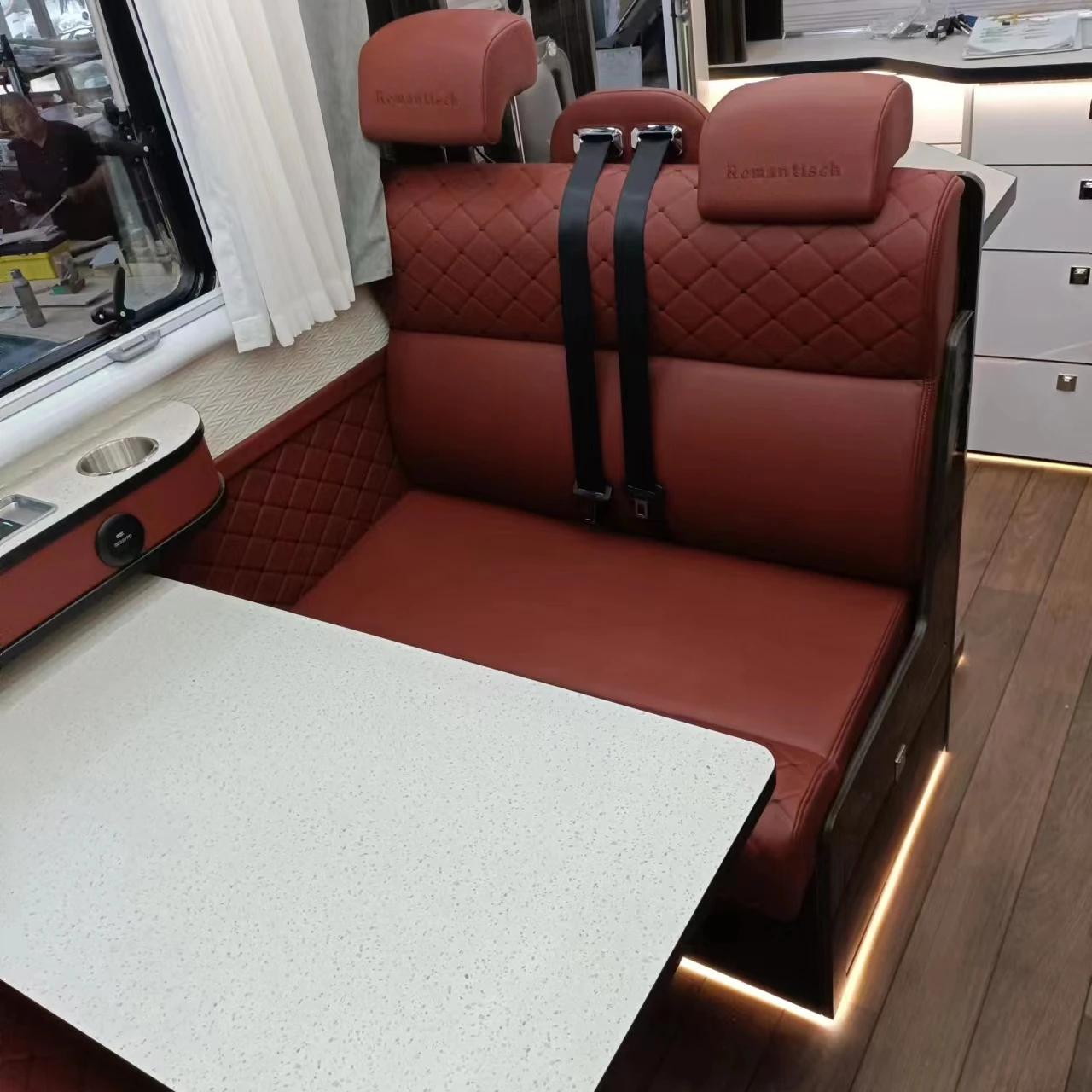 

DIY Camper Van Conversion Car Seat Multiple Functions RV Interior Accessory Campervan Sofa Bench Seat