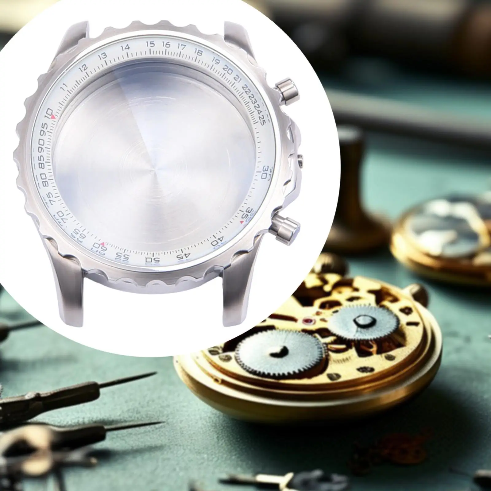 

48mm Stainless Steel Watch Case Repair Tool Watch Accessories