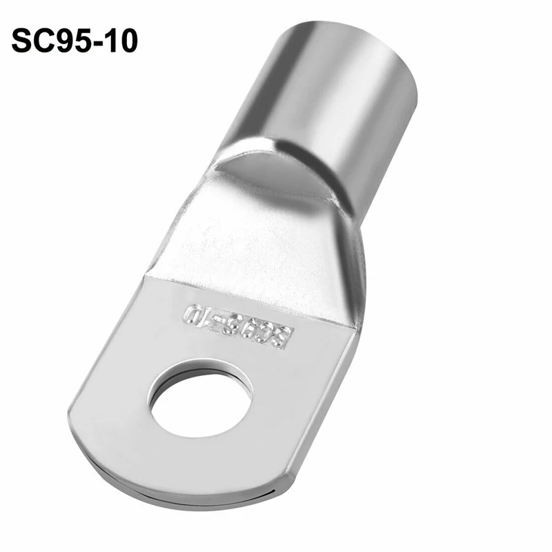 1pc SC95-10 Copper Eyelets Tubular Lug Ring Terminal Connector 95mm2 Fit Cable Size
