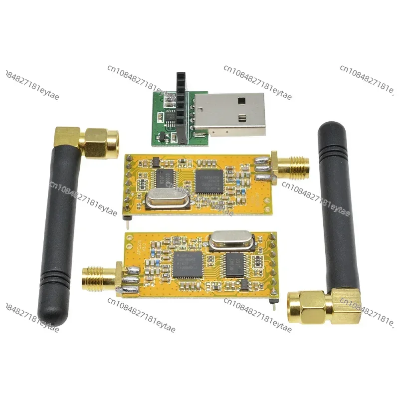 APC220 Wireless RF Serial Data Modules With Antennas Data Communication USB Converter Module APC220