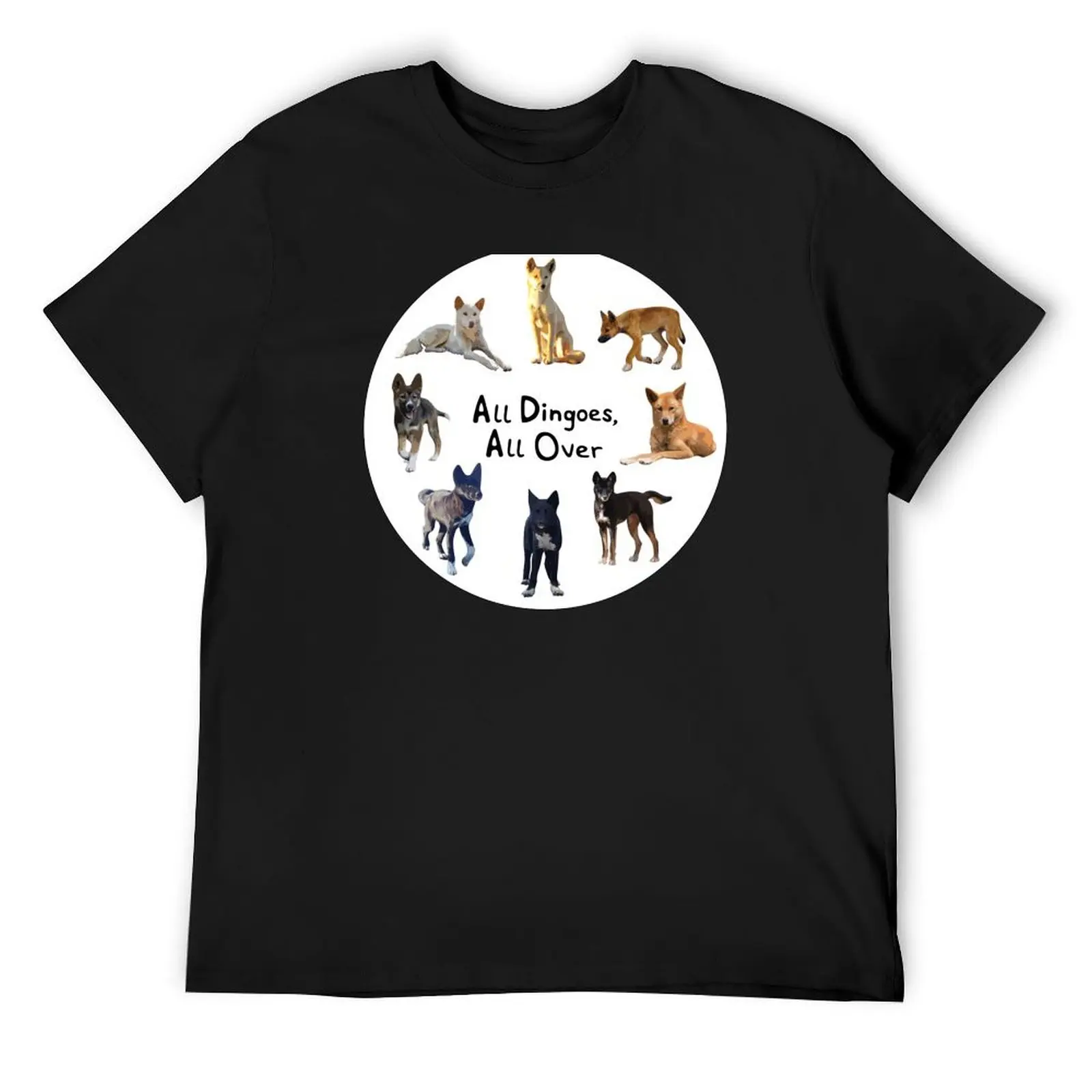 

All the colours of Australian dingoes T-Shirt kawaii clothes customizeds plain custom shirt tee shirts for men