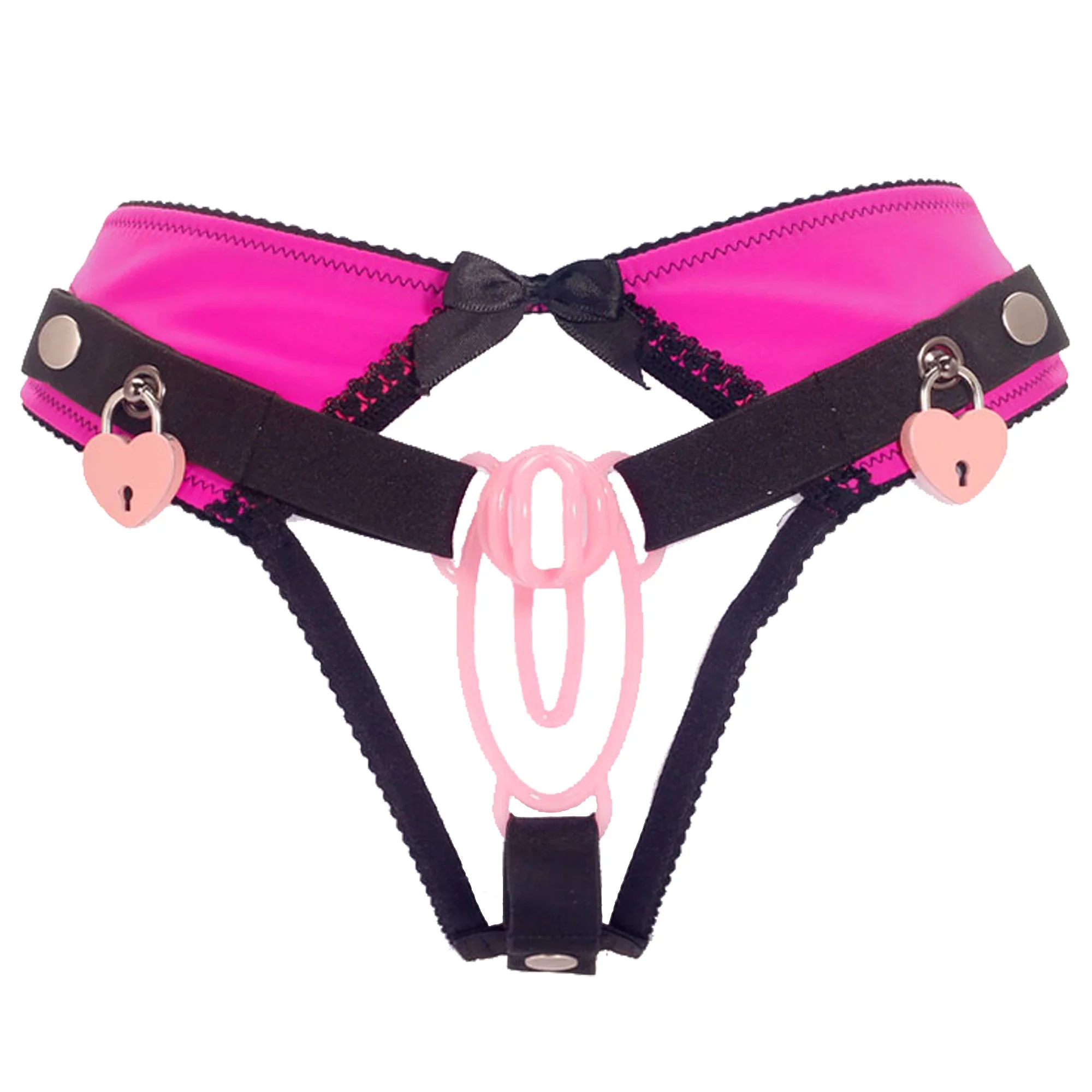 Sissy Fufu Clip Male Chastity Belt Chastity Underwear with Locking Penis Ring Men's Sex Toys Penis Training Bondage For Gay 18+ view 2