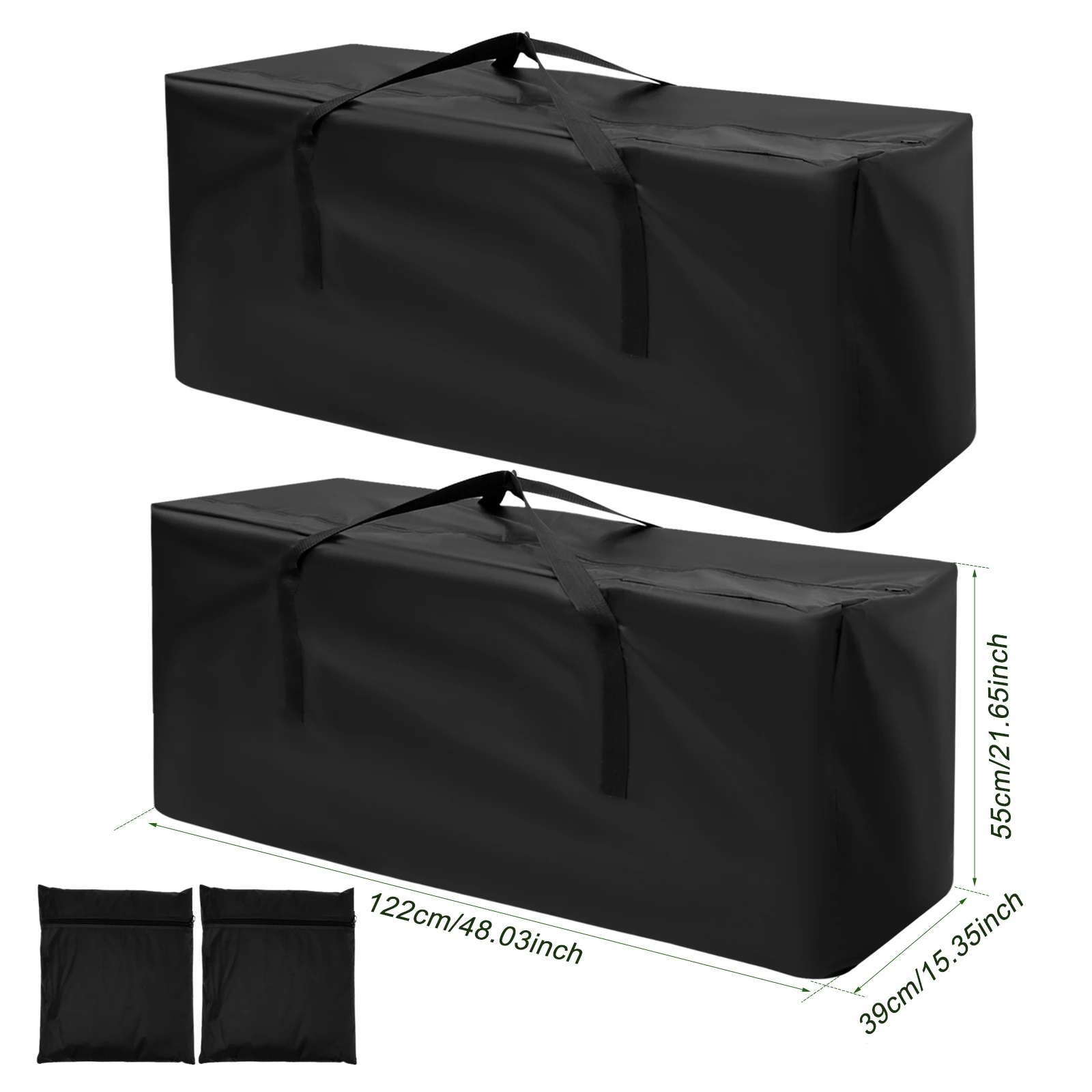 Meubelkussen Opbergtas Waterdicht 210D Oxford Doek Buiten Tuin Kerstboom Organisator Beschermhoes Stofdicht