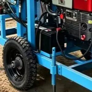 

Customized Farm & Home 200m Water Well Drilling Rig High Mobility Wheels 22-35HP Diesel Hydraulic Power Drilling Machine