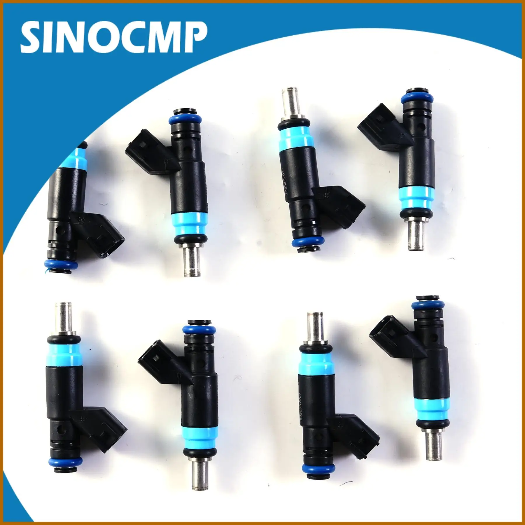 

8pcs Fuel Injector 05038337AB For Chrysler 300 Dodge Challenger Charger Durango eep Grand Cherokee 6.4L V8 2018-2021