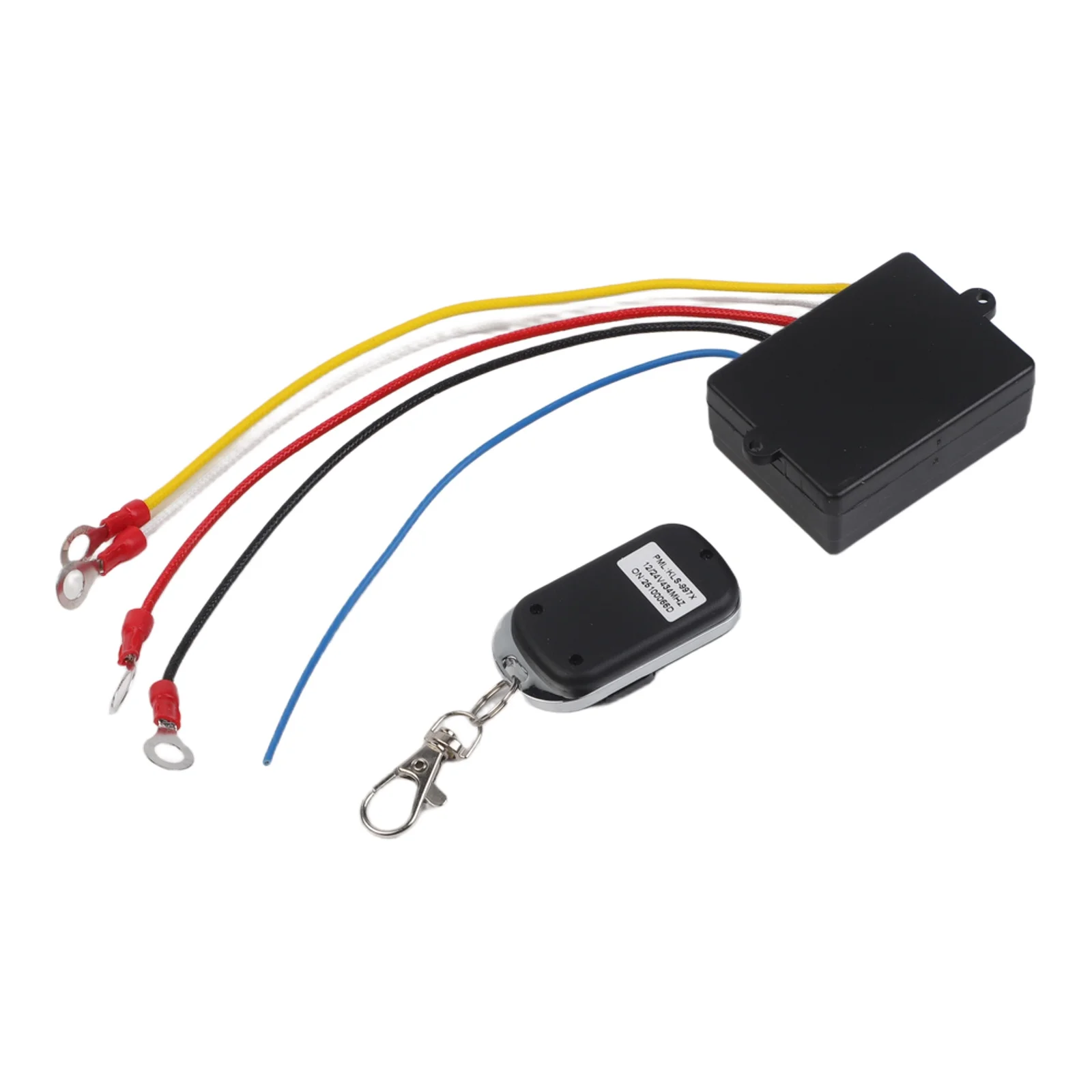 Wireless For Winch Remote Control Kit 12V 24V Waterproof RF Controller With LED Indicator For SUV Truck For Off Road Recovery