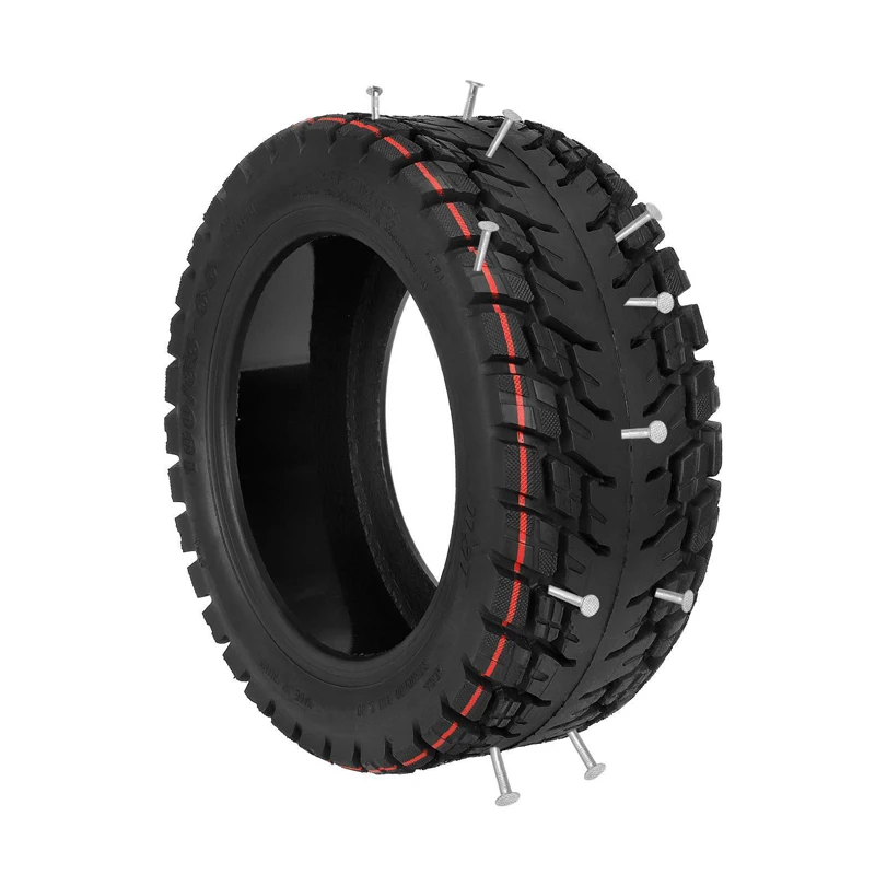 2 قطعة 100/65-6.5 إطارات دون أنابيب ذاتية الشفاء لـ Kukirin G4 Max/VSETT 11+/ZERO 11X/Dualtron Scooter 11 بوصة إطار بديل #4