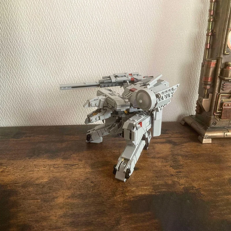 582 sztuk Moc Metal Gear Rex kompatybilny 75375 Millennium Falcon Model klocki kreatywny montaż cegły zabawki dla dzieci DIY prezenty