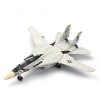 F-14 Fighter 1/72 Plastic Scale Model (including base) Scale model Home placement, collection and decoration  Creative gift