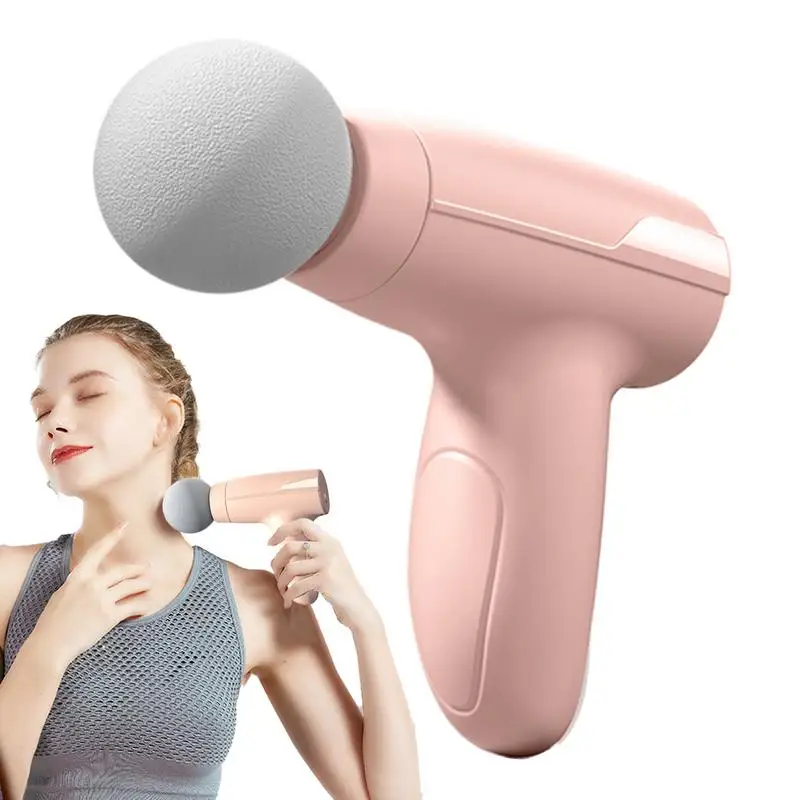 Muscle Massager Small Vibrating Fitness Massager Handheld Sports Massager 3 Levels Adjustable Muscle Massager Device Travel