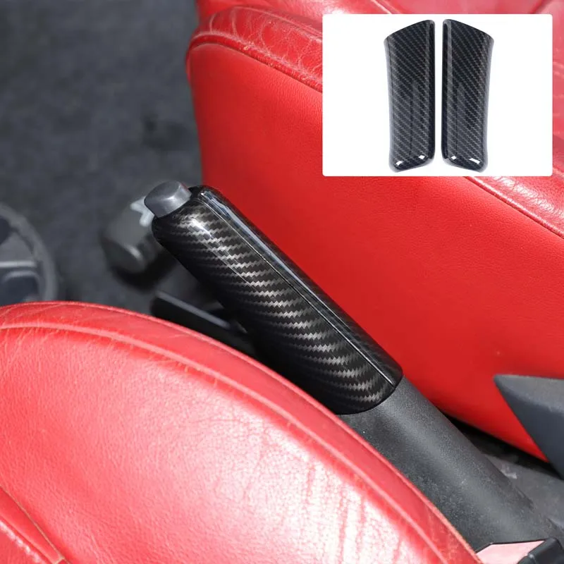 

Для Fiat 500 2007-2024 рукав рычага ручного тормоза, защитный чехол для рычага ручного тормоза, декоративная крышка, автомобильные аксессуары для интерьера