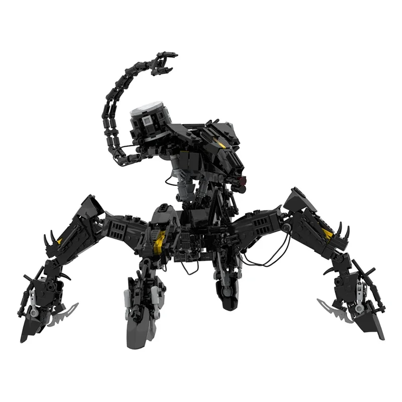 MOC Corruptored Robot Battle Machine Model Building Block Game Horizon Zero Dawned Monster Action Figure Idea Set Brick Toy Gift