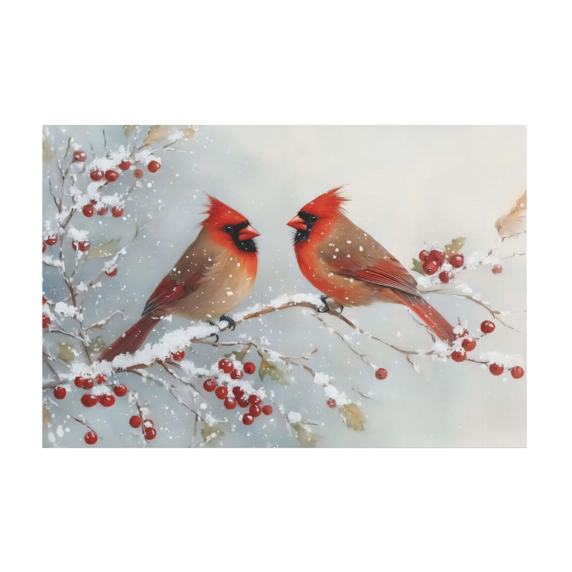 

Botanical Canvas Wall Art,Cute Room Decor,36x24inch ,Kawaii Room Decor
