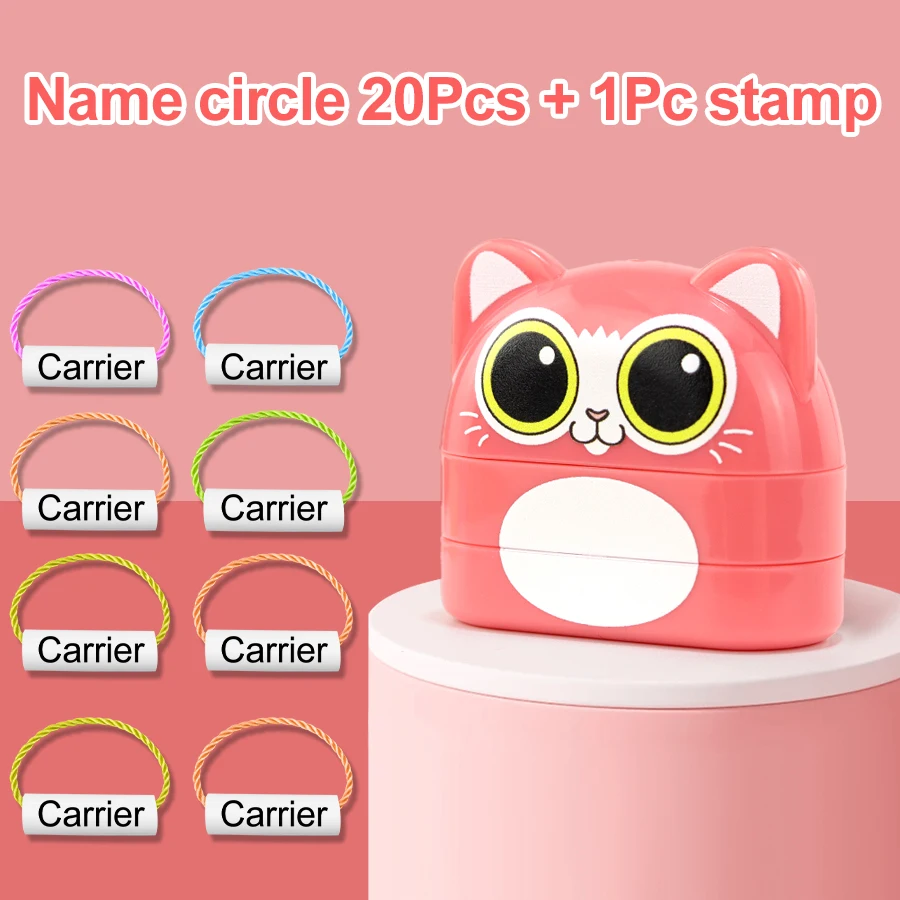 

Custom Personal Name Stamp for Clothing (Ideal for Infantile Clothes like Marcador de Ropa Infantil), Waterproof and Fade-Resist