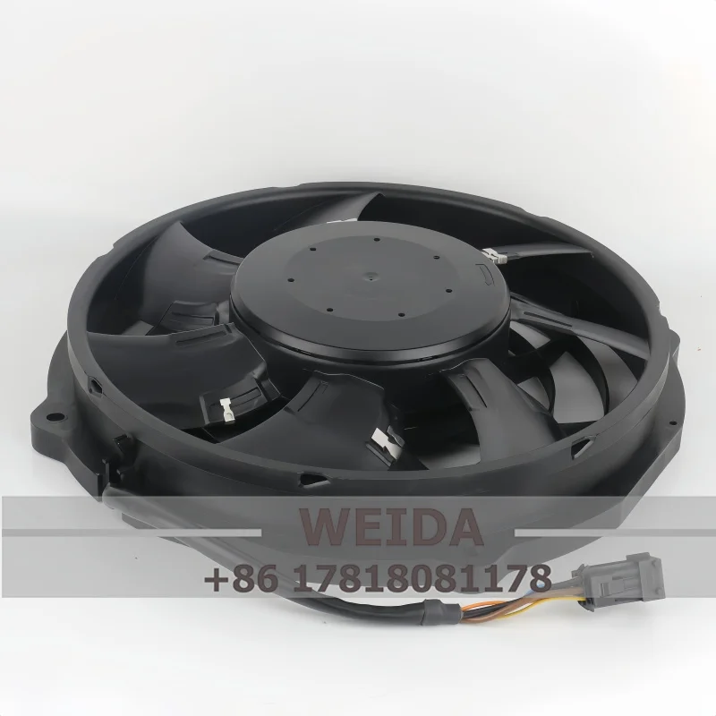 Ball Bearing Cabinet Passenger Car Water Tank Condenser Axial Cooling Fan W3G300-BV25-21 26V DC 380W 300MM 3940RPM