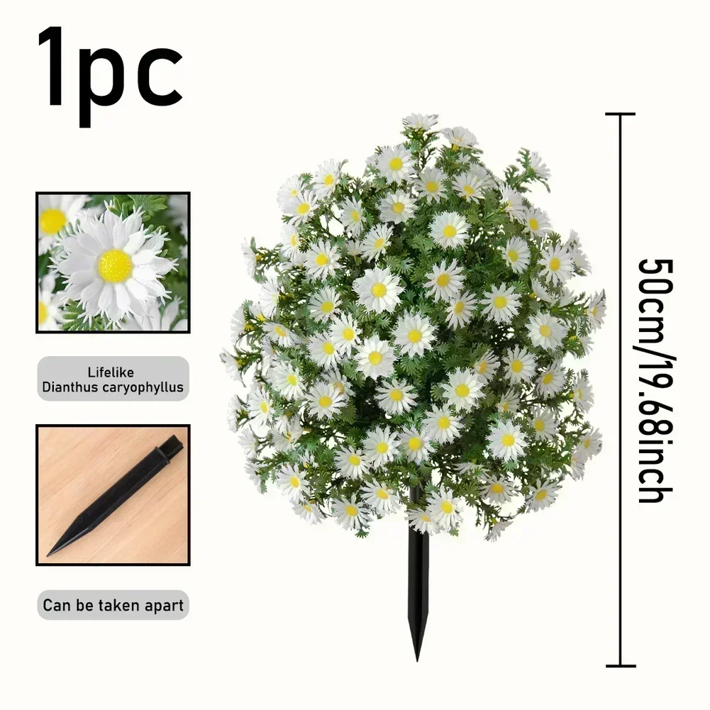 

Colorful Artificial Blooms For Decoration Flowers Artificial Sunflower 50cm Chrysanthemum Outdoor Decoration Fade-resistant