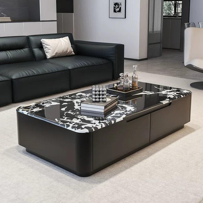 Designer Luxury Side Table Modern Storage Organizer Drawers Moving Writing Coffee Table Dinner Meubles Chinese Style Furniture