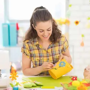 40 pièces en feutre, tissu bricolage, décoration en tissu artisanal, couleurs en tissu, mélange de décoration intérieure, broderie et décorations d’Halloween 10 meilleures aiguilles en feutre de vente - No 5